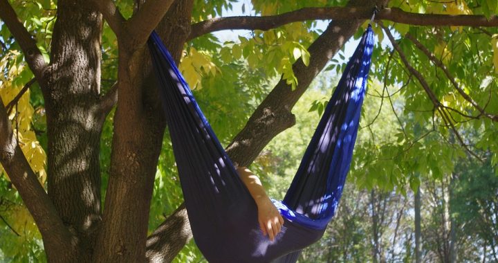 Die Seele baumeln lassen, z. B. in einer Hängematte
