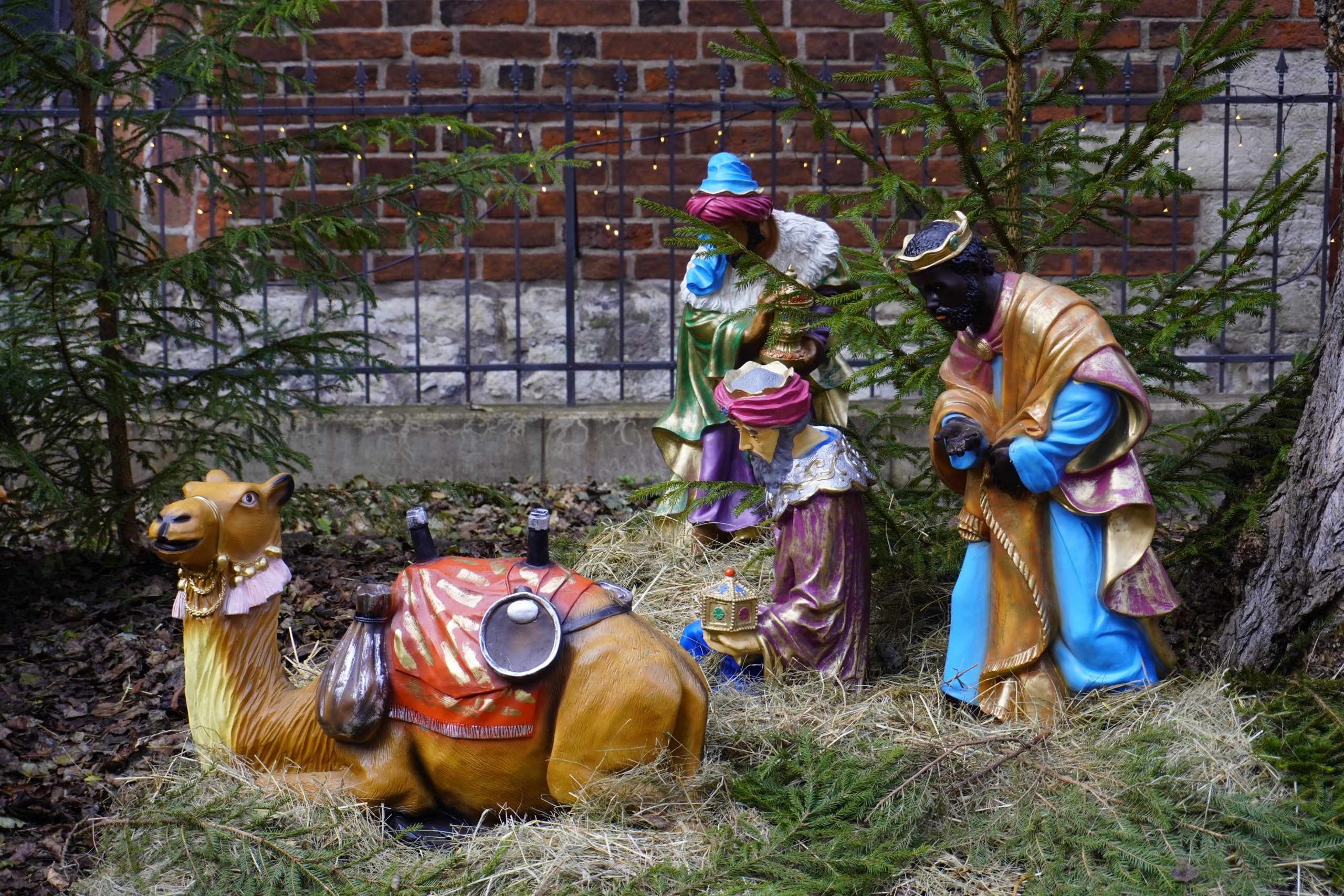 Krippe in Riga in Lettland